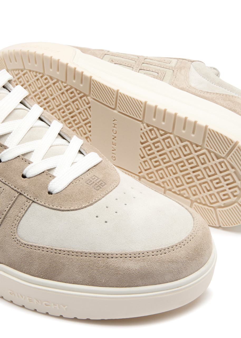 GIVENCHY G4 panelled suede sneakers | Harvey Nichols