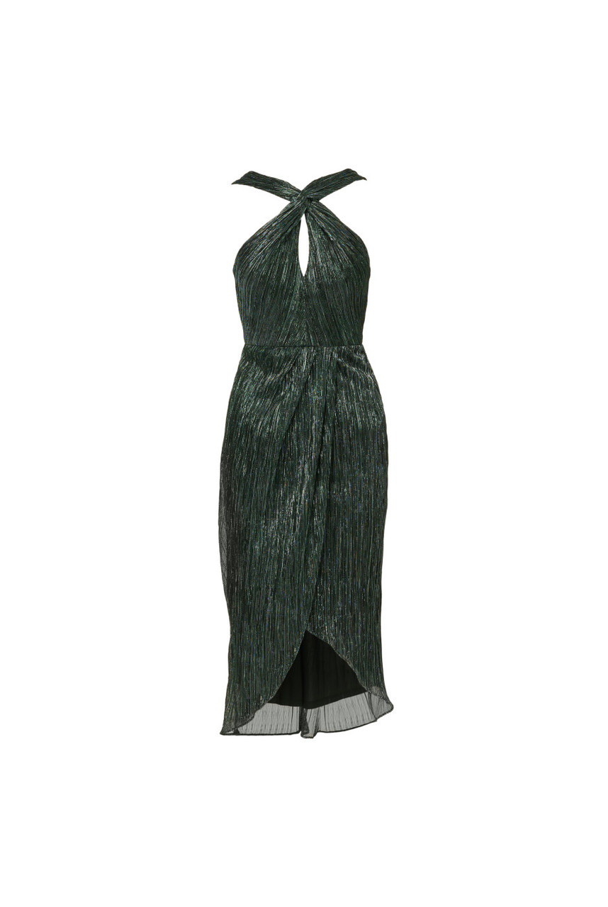 【海外限定】AdriannaPapell 【海外限定】AdriannaPapellGreen T Buy Adrianna Papell Green Beaded Flutter Sleeve Dress from