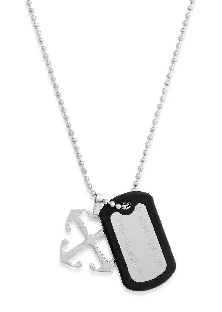 Off-White Arrow Necklace シルバー O/S OFF-WHITE Arrow Chain Necklace Silver – MAISONDEFASHION.COM