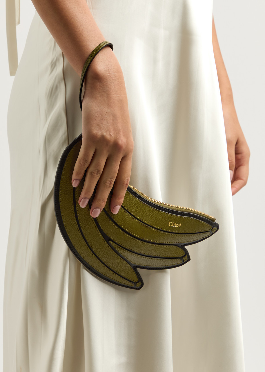 CHLOE Banana leather pouch Harvey Nichols1