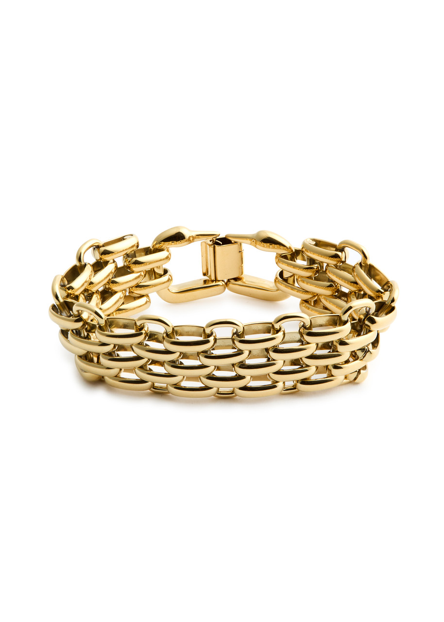 JENNY BIRD Penelope gold-plated bracelet | Harvey Nichols