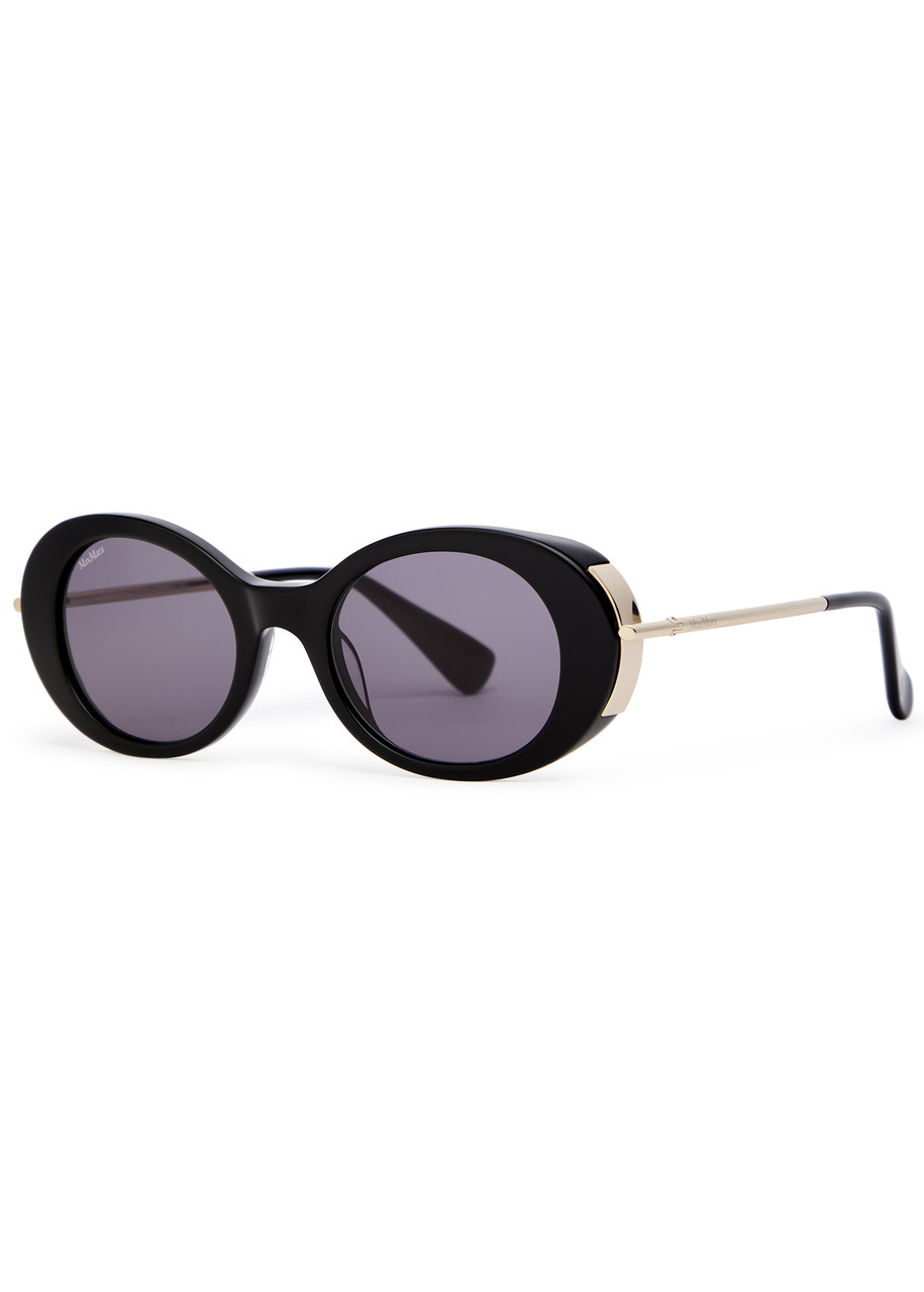 DT MaxMara ★ サングラス MALIBU10 4色 MAX MARA Malibu10 oval-frame sunglasses | Harvey Nichols
