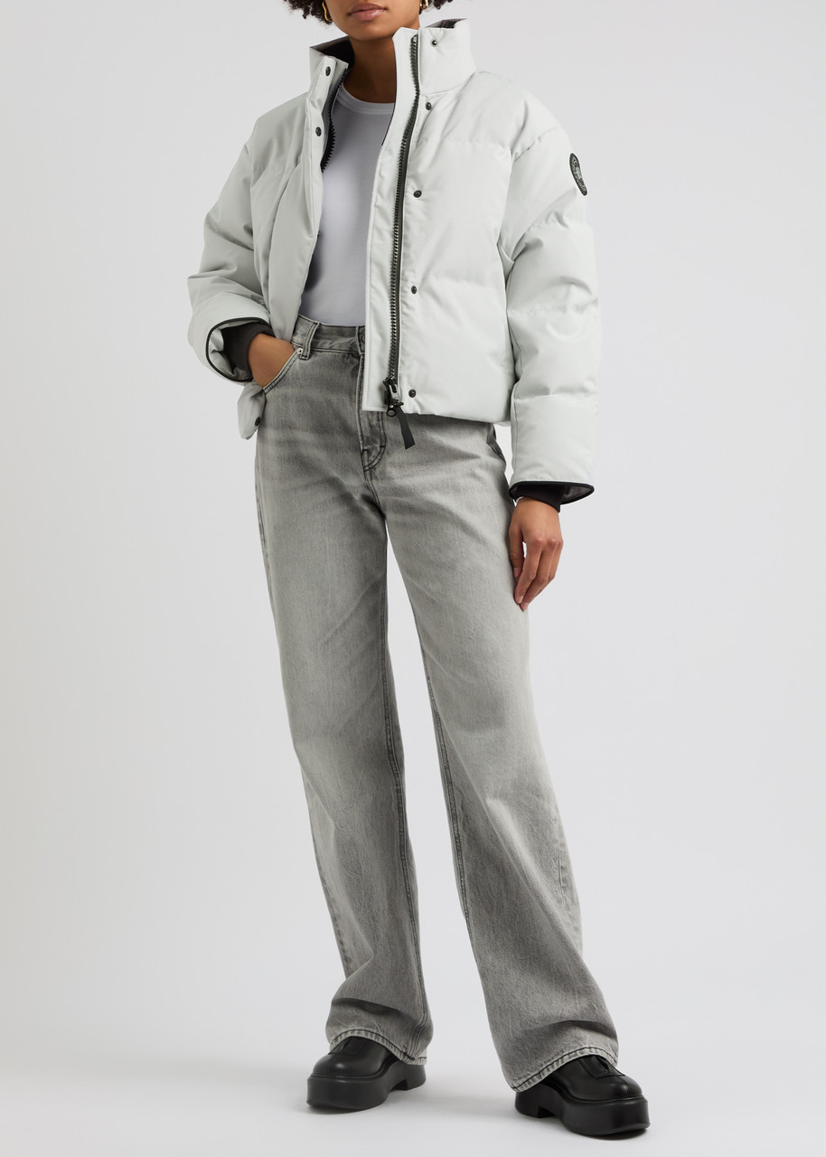 CANADA GOOSE Grandview cropped quilted Arctic-Tech jacket | Harvey