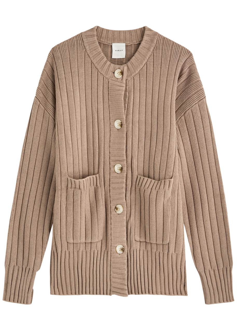 トップス UNIVERSAL PRODUCTS DRY COTTON CARDIGANE Dry cotton best universal products cotton knit cardigan