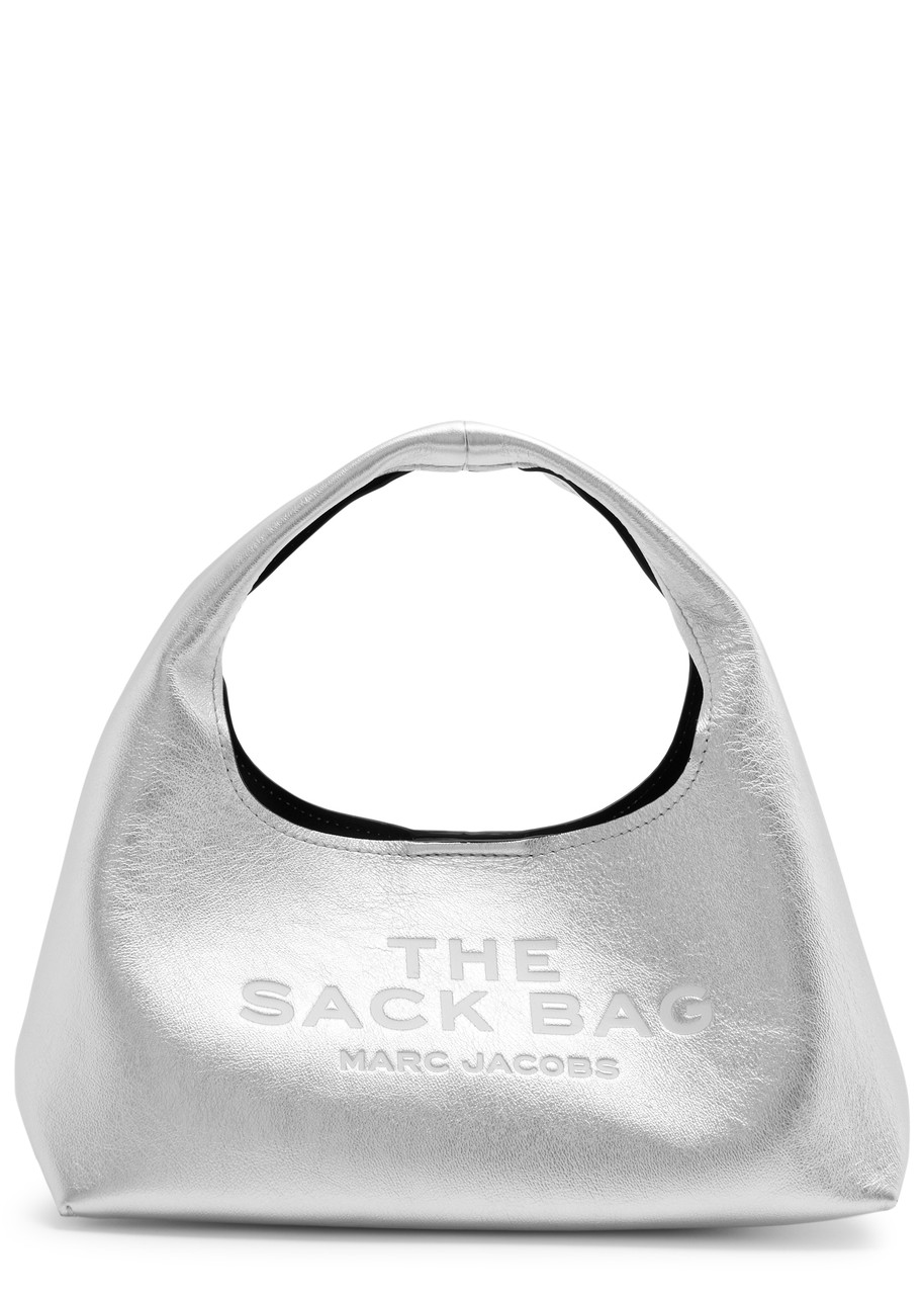 MARC JACOBS The Sack mini metallic leather top handle bag | Harvey
