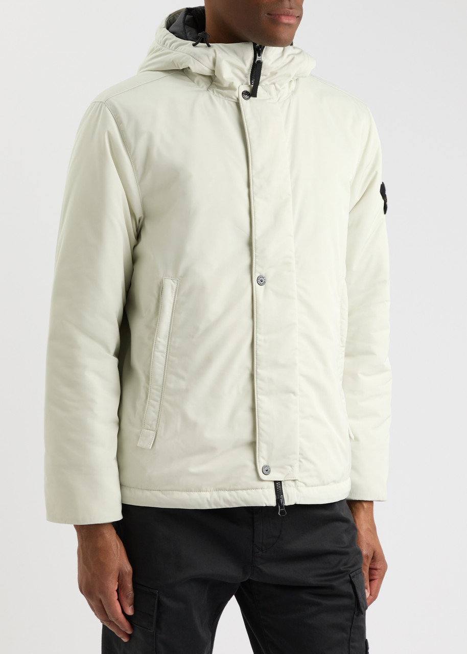 STONE ISLAND Micro-twill hooded jacket | Harvey Nichols