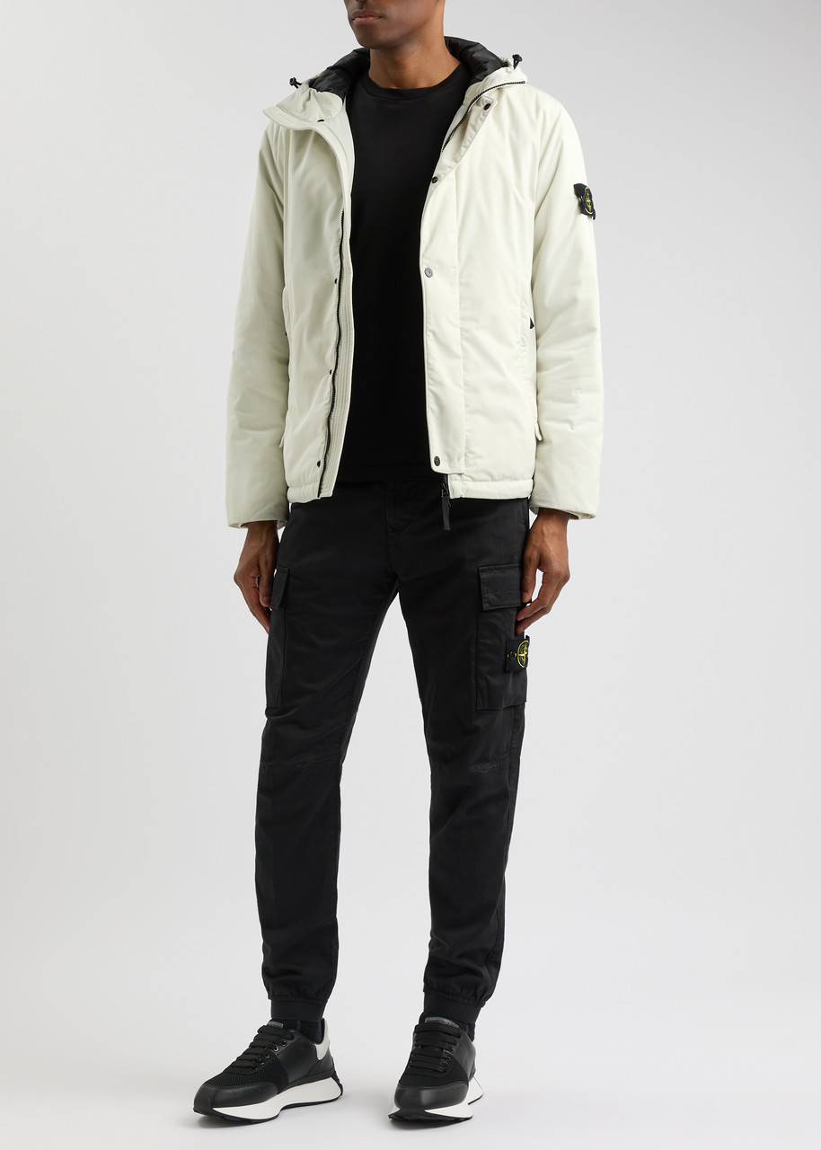 STONE ISLAND Micro-twill hooded jacket | Harvey Nichols