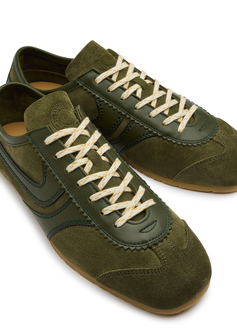 Dries Van Noten Panelled suede sneakers - Casual Shoes