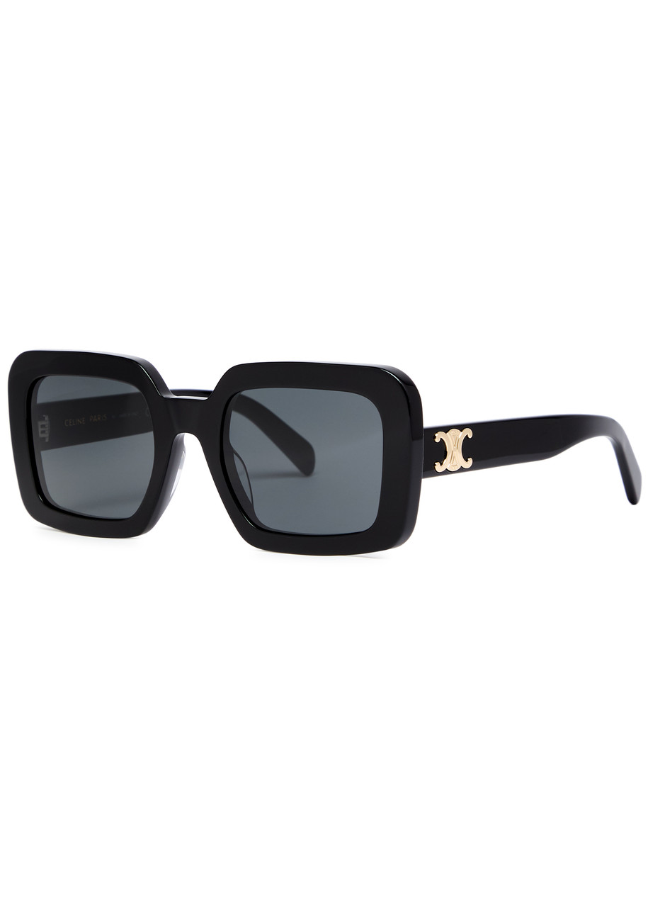 CELINE Triomphe square-frame sunglasses Harvey Nichols
