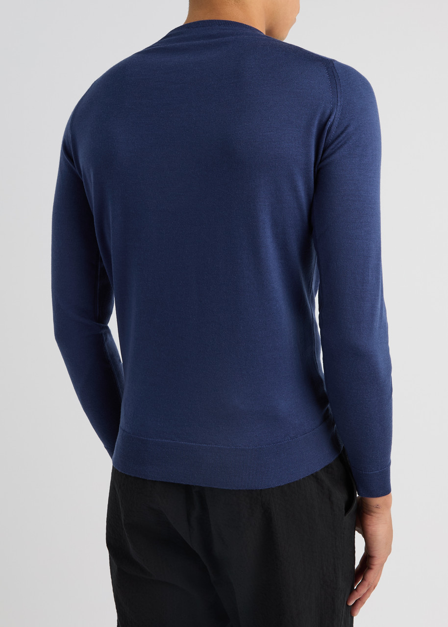 JOHN SMEDLEY Lundy wool jumper | Harvey Nichols