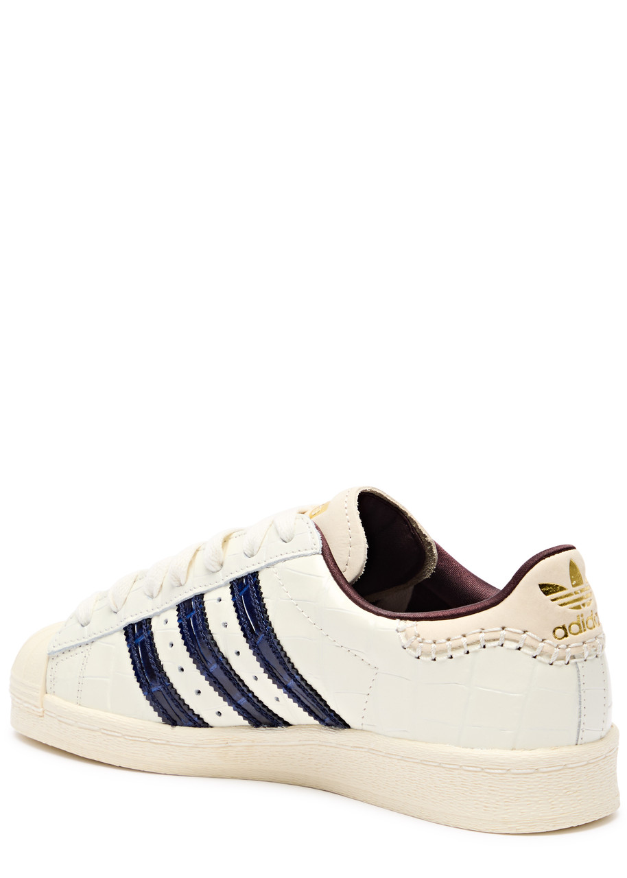 ADIDAS X WALES BONNER Superstar crocodile-effect leather sneakers