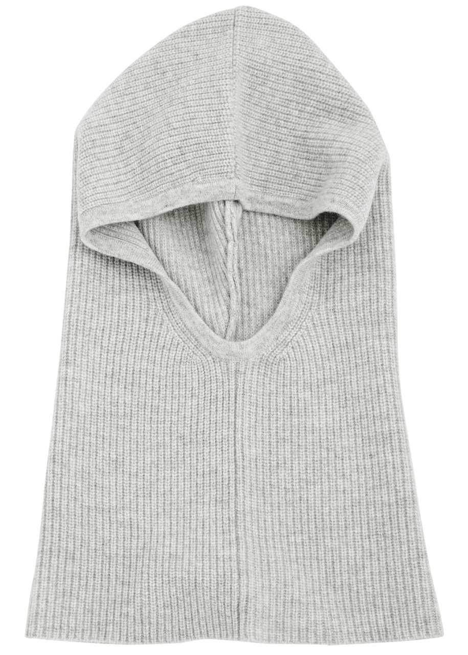 LOOP CASHMERE Ribbed cashmere hood | Harvey Nichols