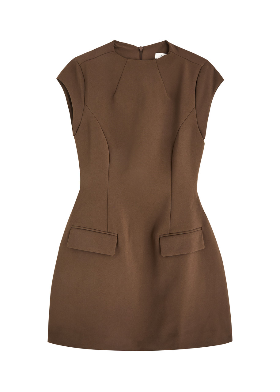 odd muse brown mini dress Odd Muse Ultimate Muse Structured Mini