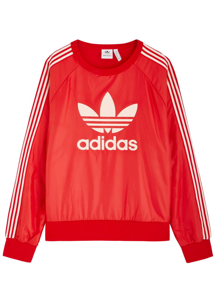 ADIDAS X WALES BONNER Logo shell and jersey sweatshirt Harvey