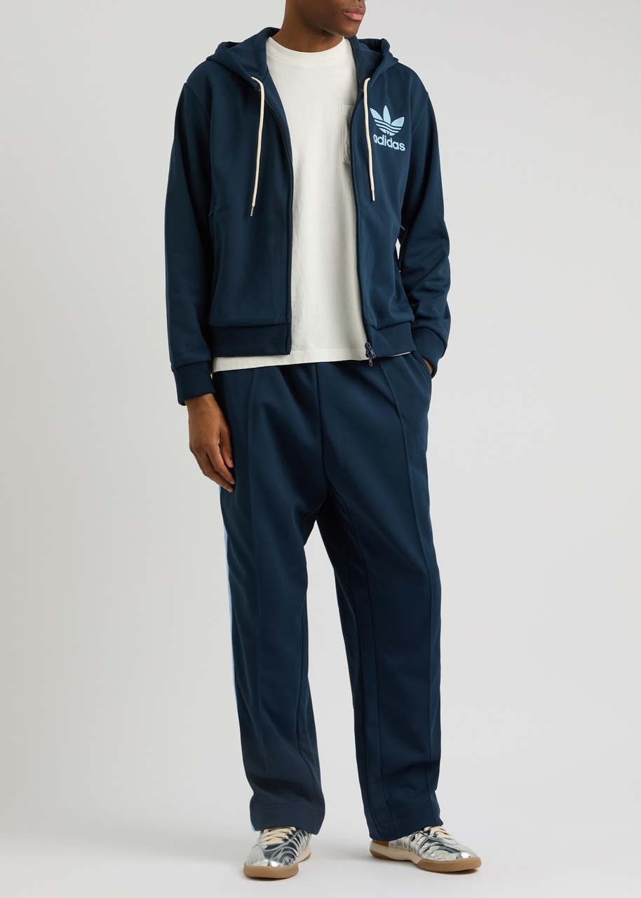 ADIDAS X WALES BONNER Logo hooded jersey sweatshirt | Harvey Nichols