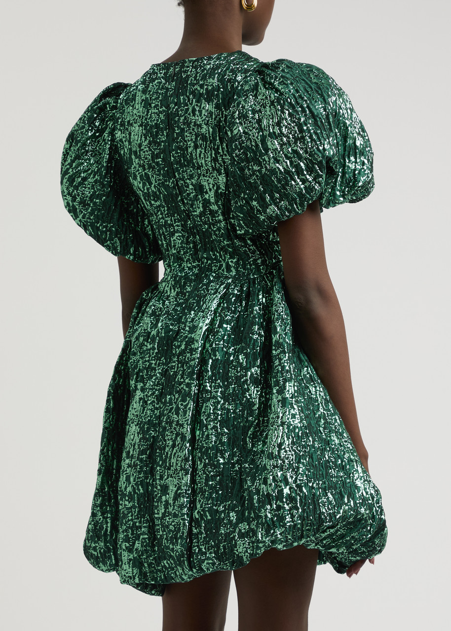 SISTER JANE Potion metallic cloqu mini dress | Harvey Nichols SISTER JANE Potion metallic cloqu mini dress | Harvey Nichols