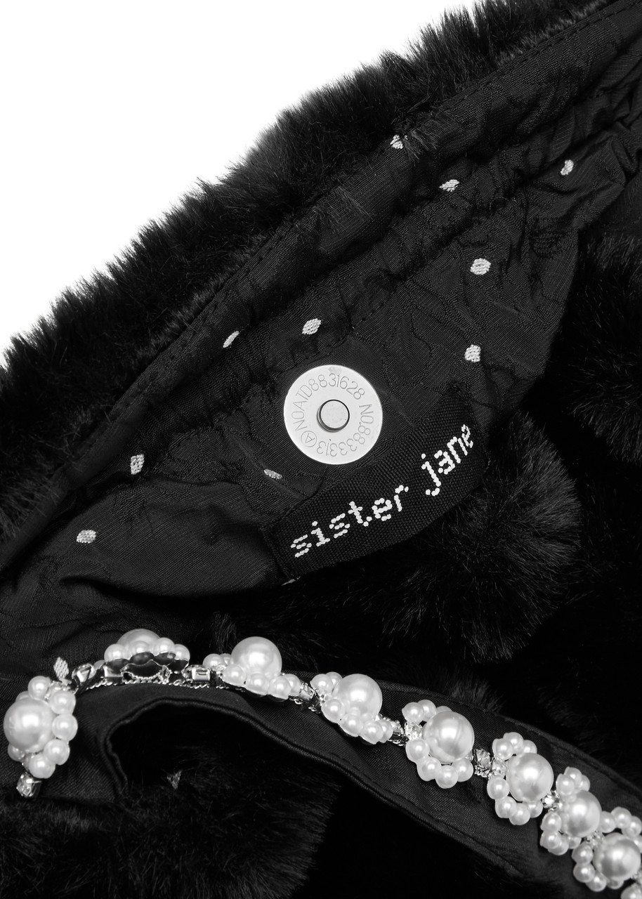 SISTER JANE Fortune faux fur top handle bag | Harvey Nichols