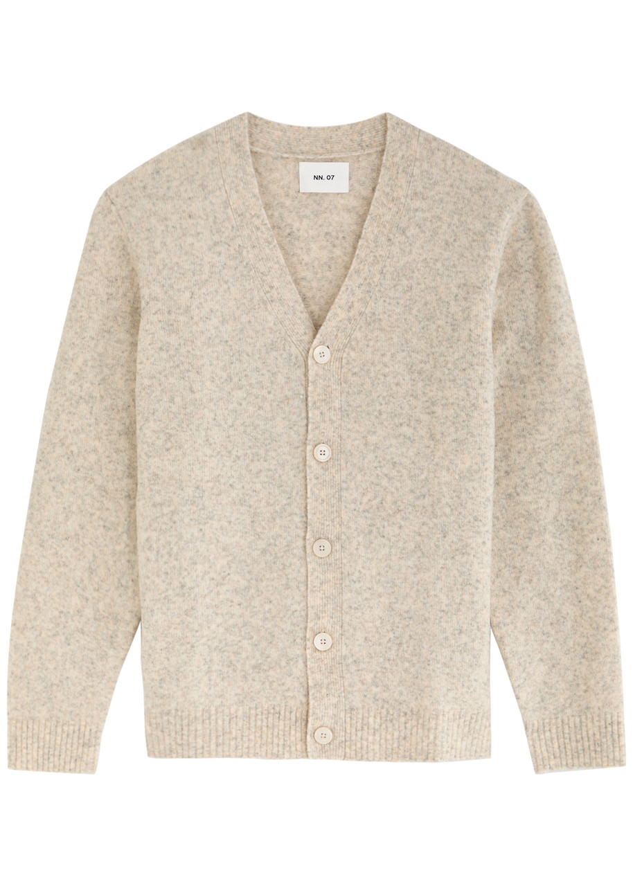 NN07 John wool-blend cardigan Harvey Nichols