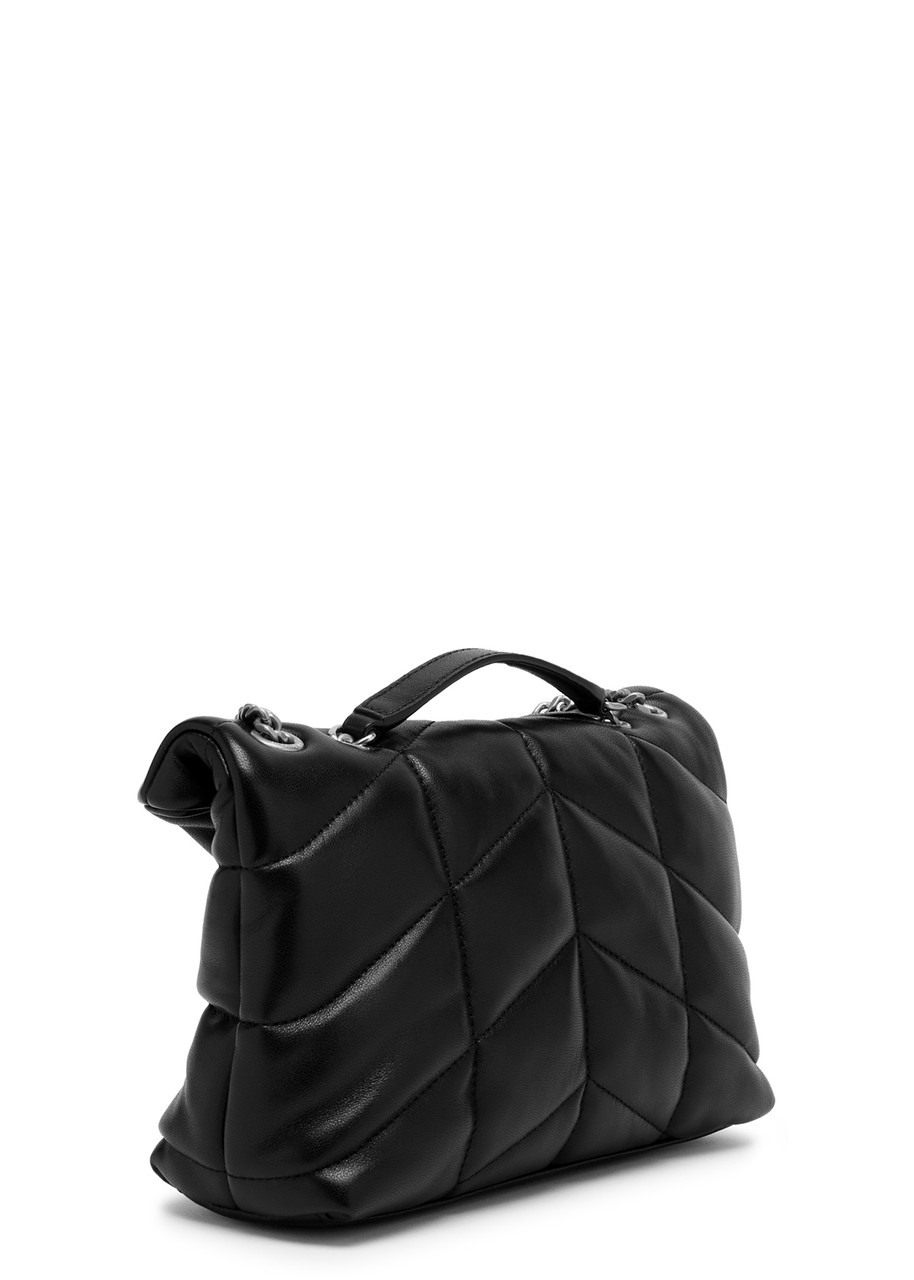 SAINT LAURENT LouLou mini leather shoulder bag | Harvey Nichols