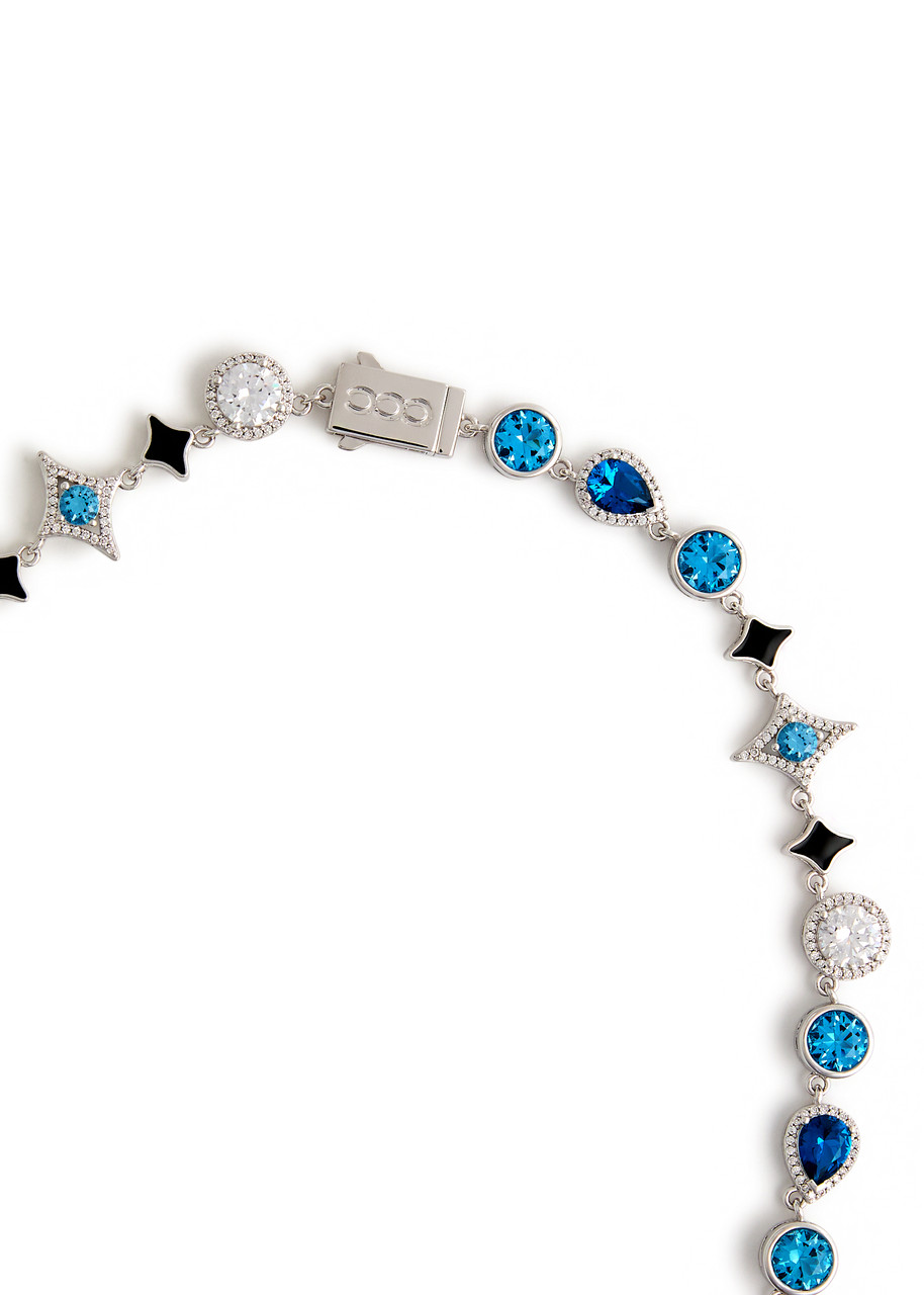 CERNUCCI Crystal-embellished necklace | Harvey Nichols
