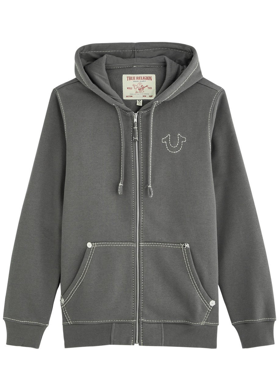 Hoodie Nearest True Religion TRUE RELIGION Big T Hooded Cotton