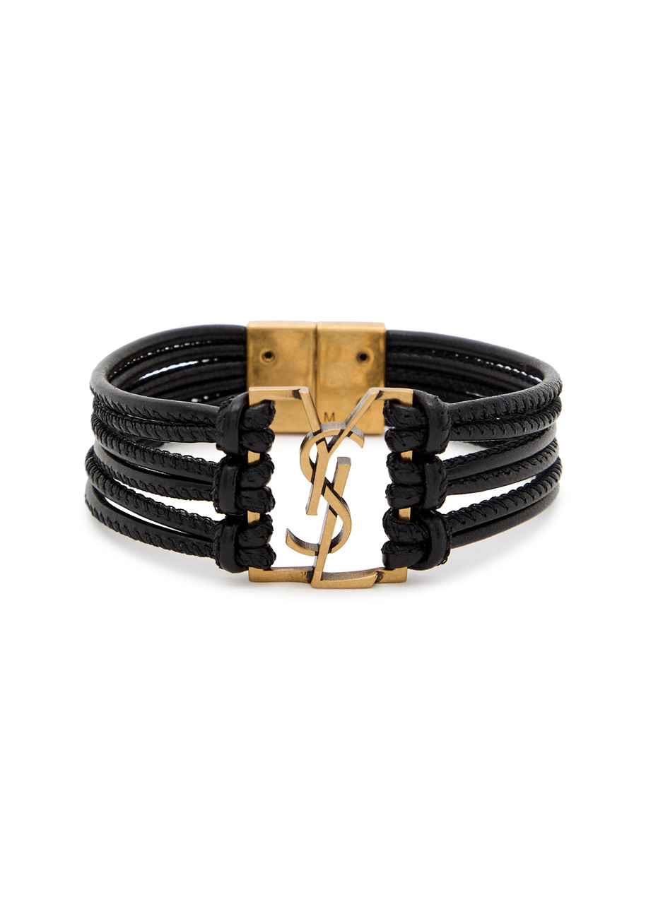 Saint Laurent Leather Bracelet