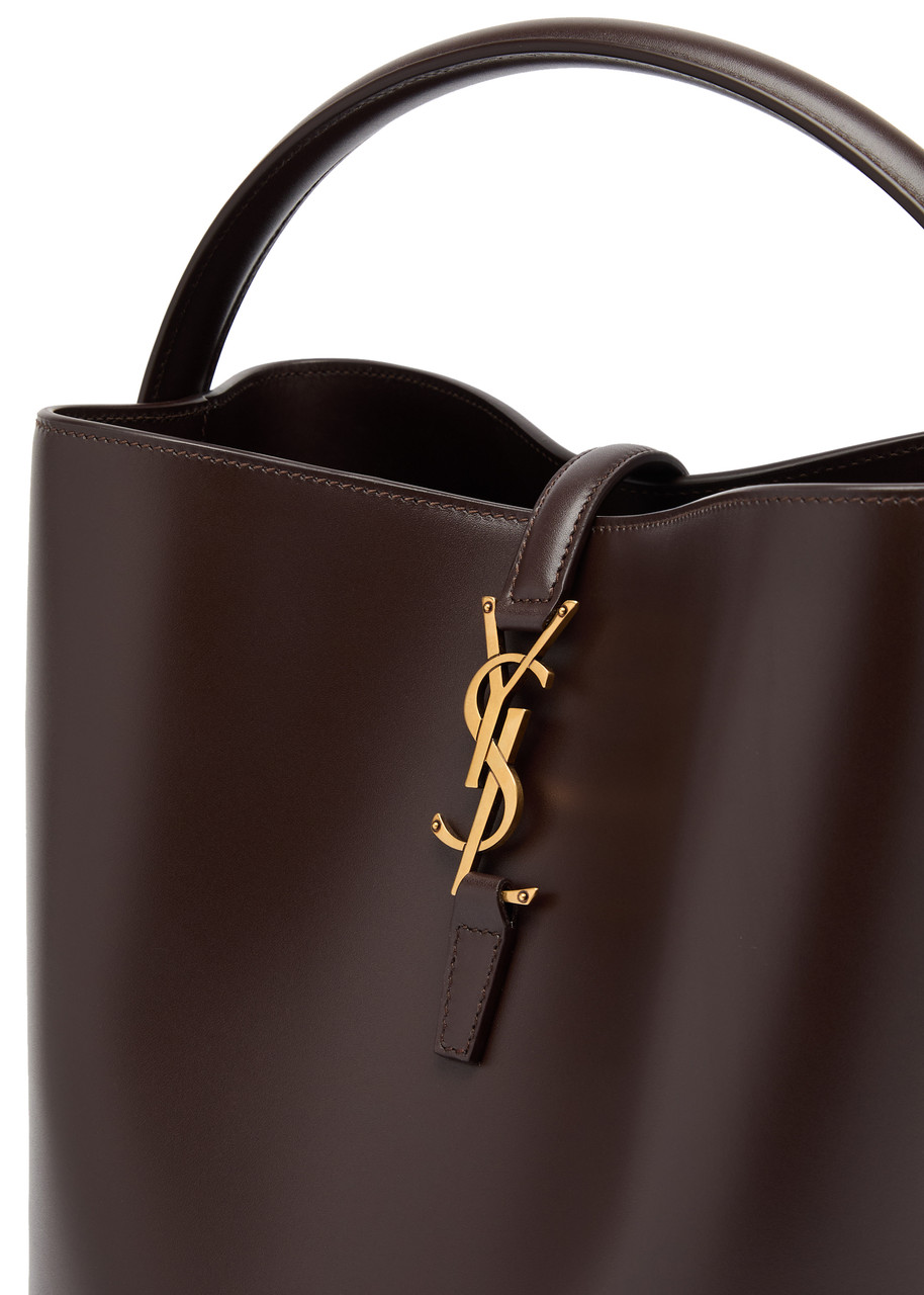 SAINT LAURENT Le 37 small leather bucket bag | Harvey Nichols