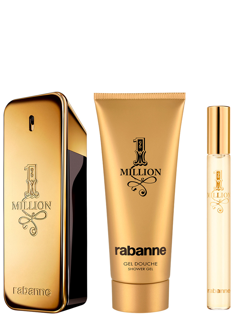 パコラバンヌワンミリオン 2点 ギフトセット 1 MILLION RABANNE 1 Million Eau De Toilette Gift Set | Harvey Nichols