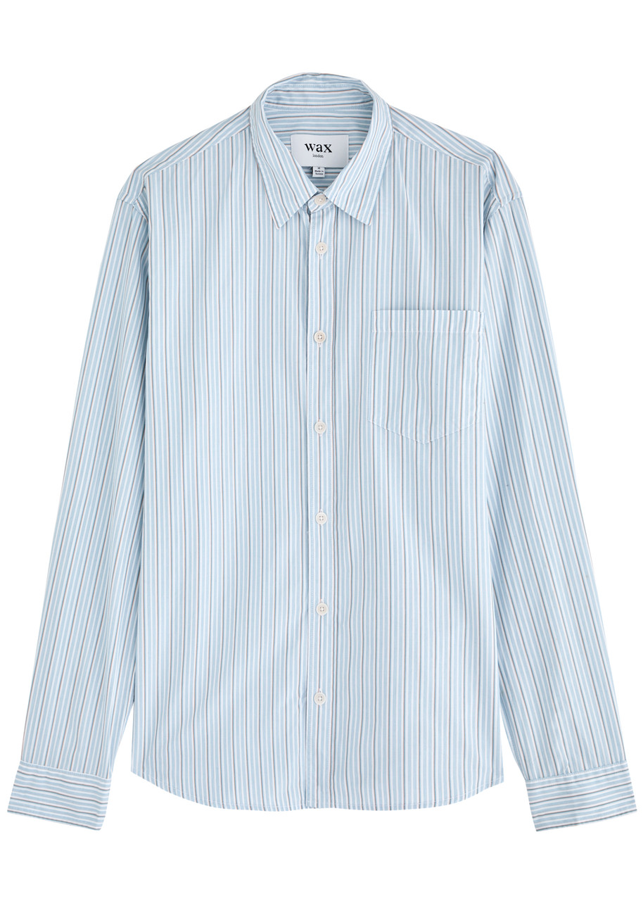 WAX wax london チェック柄 ネイビー/ホワイト Lサイズ London