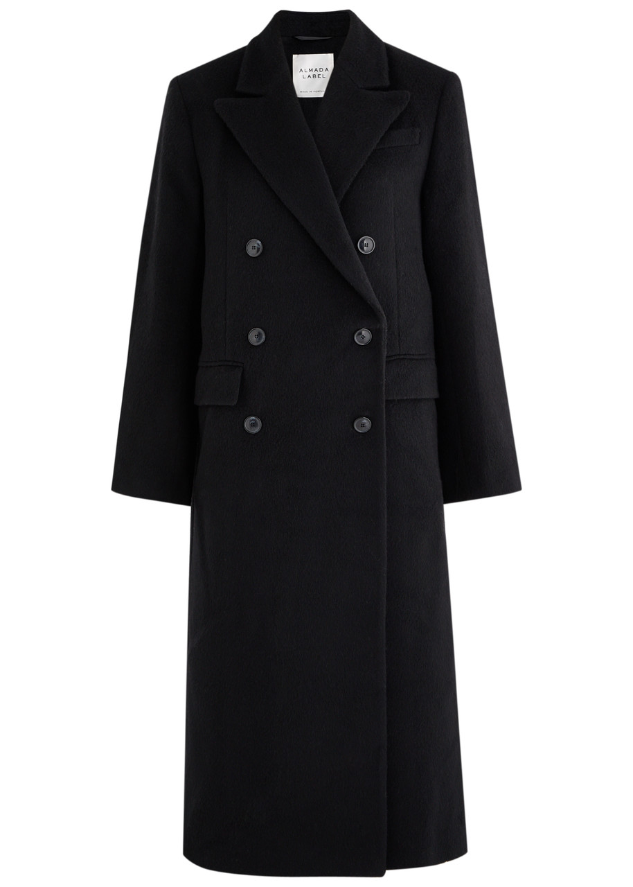 ALMADA LABEL Drew double-breasted wool-blend coat | Harvey Nichols