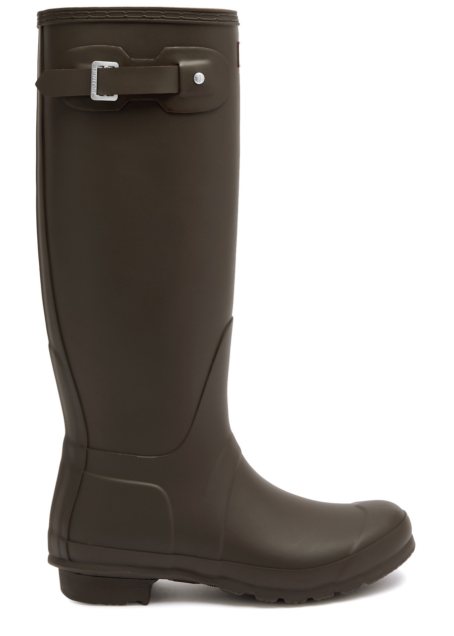 HUNTER Original Tall rubber wellington boots Harvey Nichols