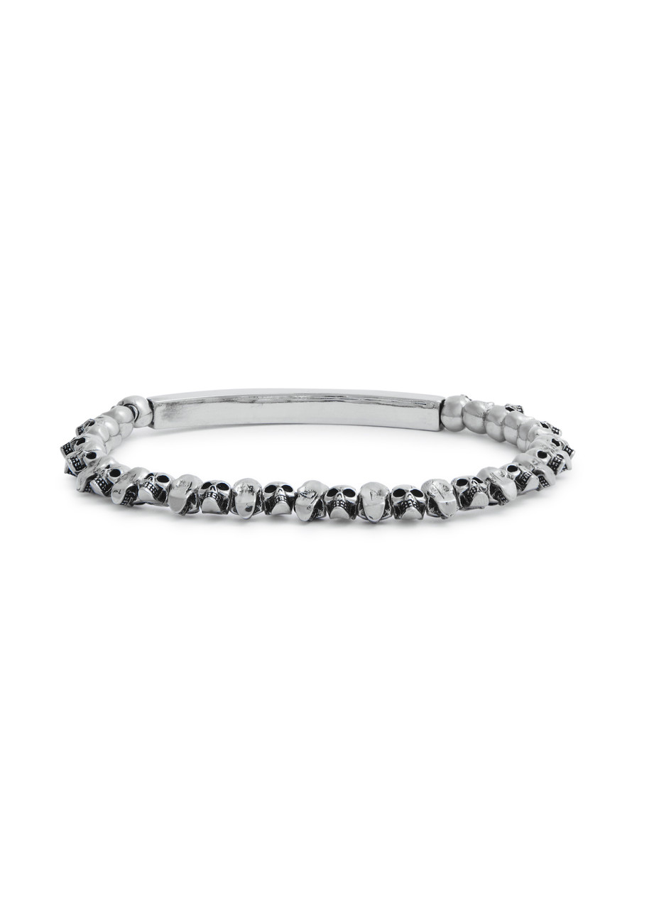 ALEXANDER MCQUEEN Skull logo bracelet | Harvey Nichols