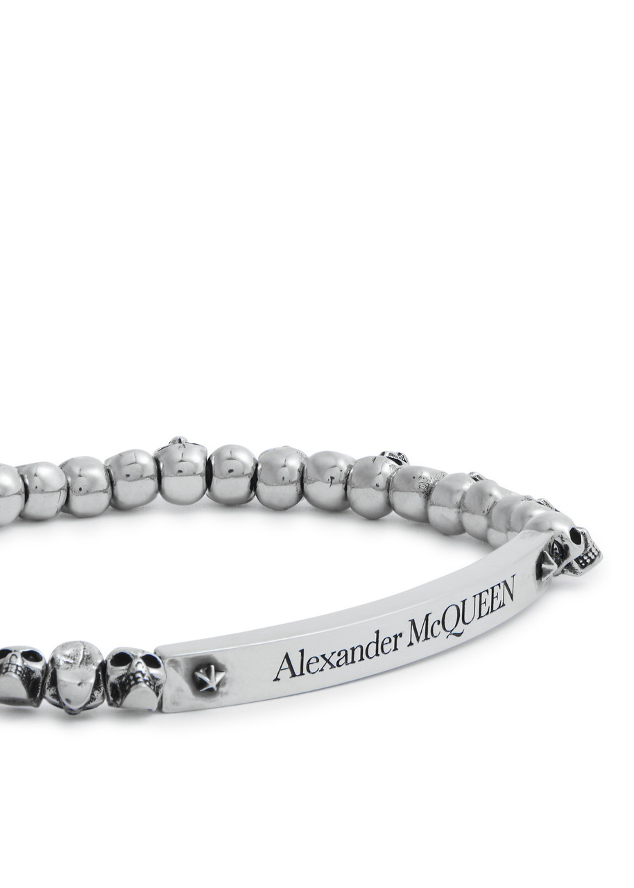 ALEXANDER MCQUEEN Skull logo bracelet | Harvey Nichols