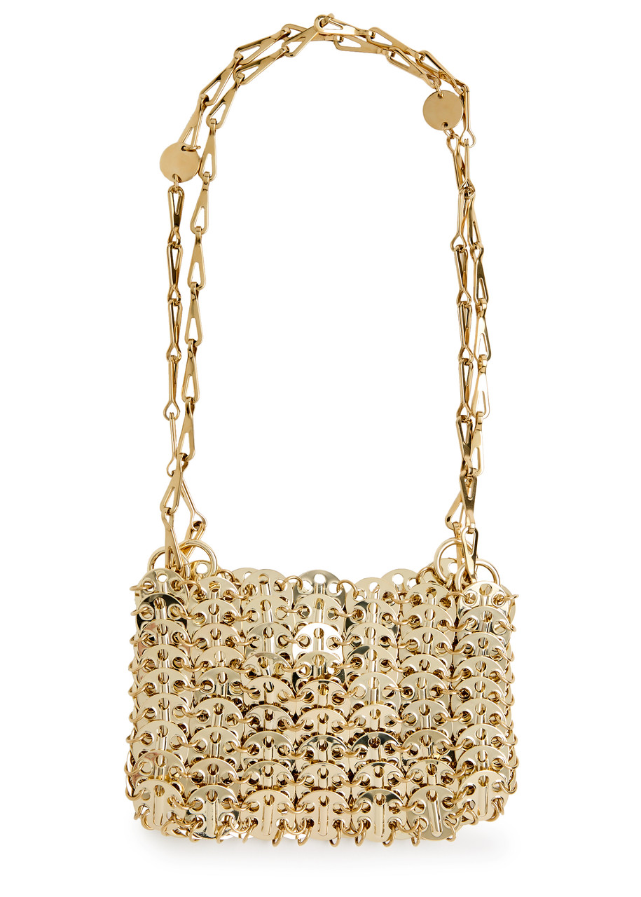 RABANNE 1969 disc nano shoulder bag | Harvey Nichols