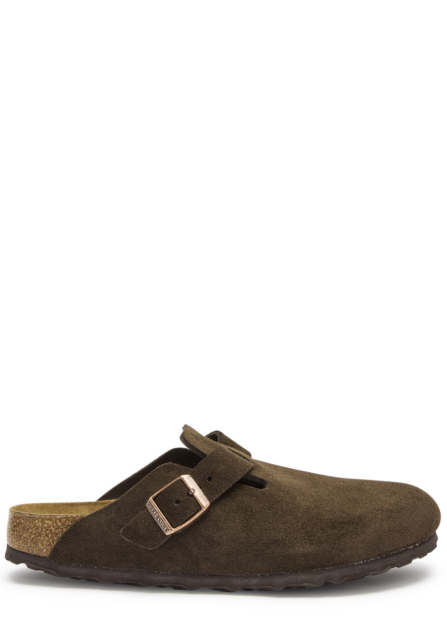 BIRKENSTOCK Boston suede clogs | Harvey Nichols