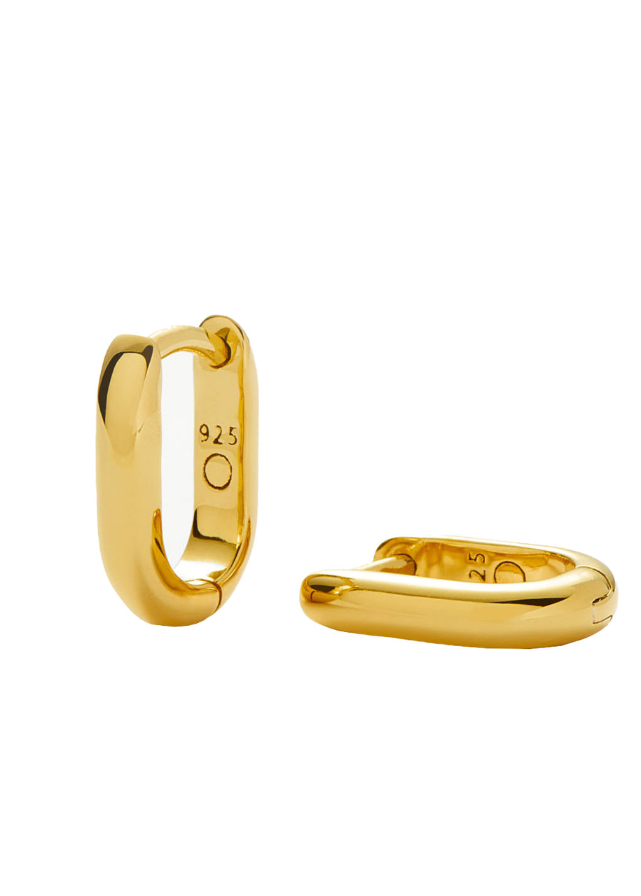 ☆MISSOMA☆ Ovate Hoop Earrings フープピアス MISSOMA Classic Ovate 18kt gold vermeil hoop earrings