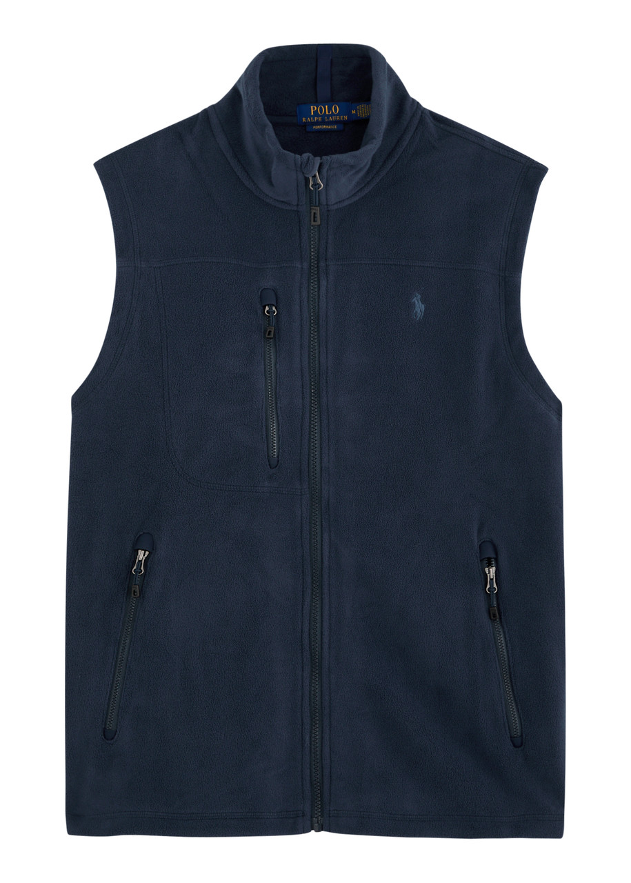 POLO RALPH LAUREN Logo fleece gilet Harvey Nichols