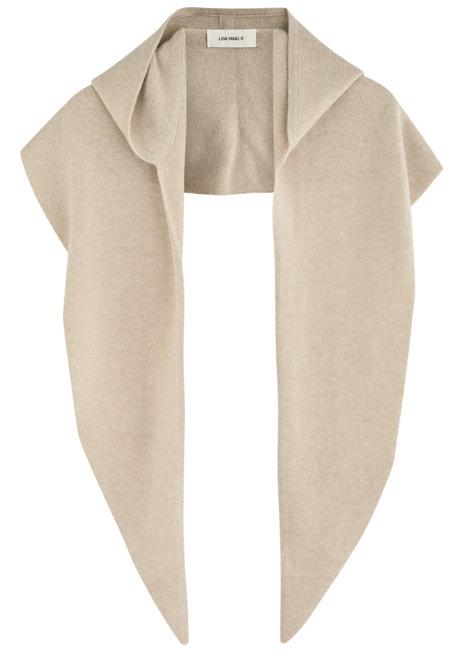 LISA YANG Rina hooded cashmere scarf | Harvey Nichols