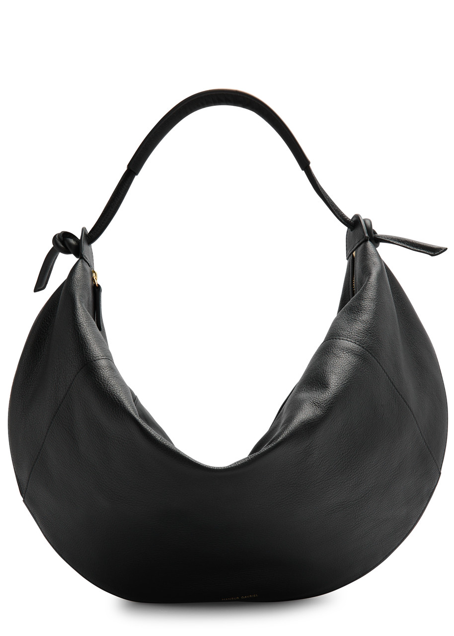 関税送料込Mansur Gavriel Fortuna Hobo Bag Fortuna Bag - Black