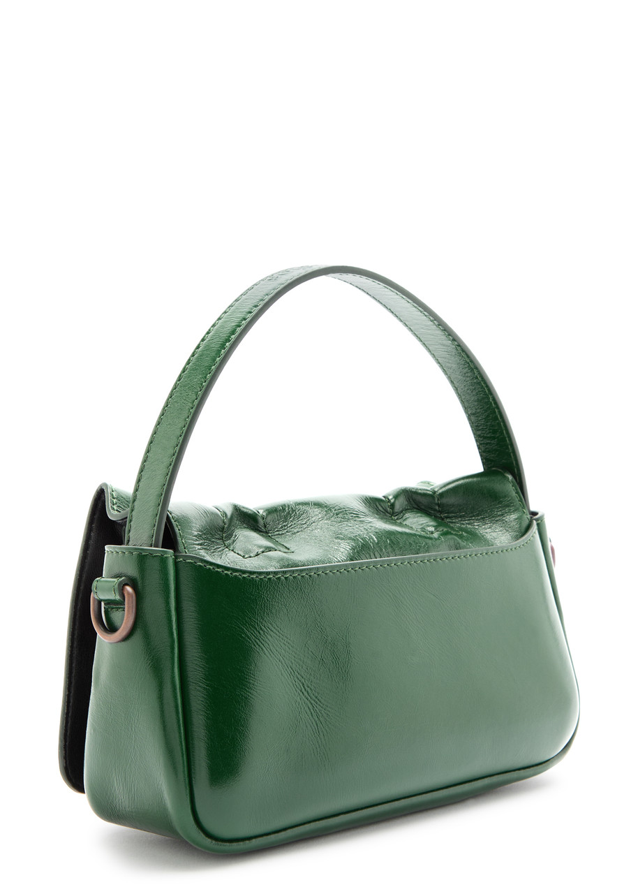 user_d77a62dd グリーン ACNE STUDIOS Mini Multipocket leather top handle bag | Harvey Nichols