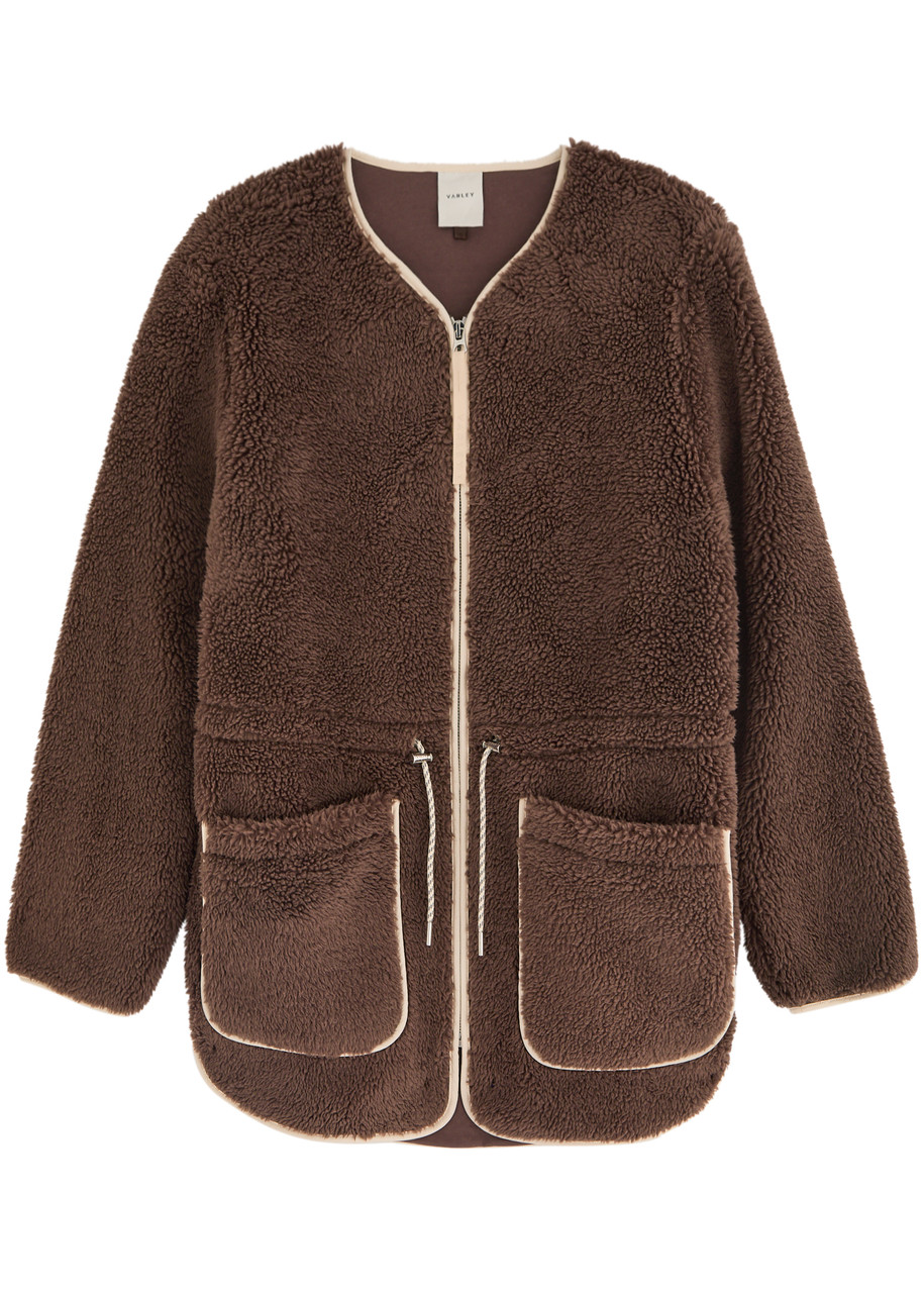 【Varley】 Angelina fauxシアリングジャケット VARLEY Angelina faux fur jacket | Harvey Nichols