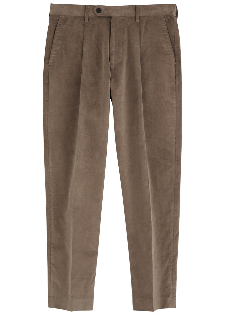 PAUL SMITH Tapered-leg corduroy trousers | Harvey Nichols