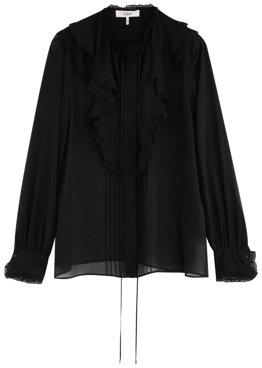 silk chiffon blouses