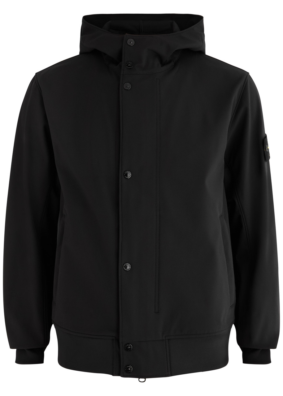 STONE ISLAND Shell-R hooded shell bomber jacket Harvey Nichols