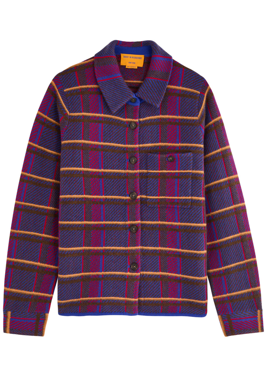 トップス vujade ROSS CHECK FLANNEL IN CASHMERE L ROSS CHECK FLANNEL IN CASHMERE & COTTON – VUJA DÉ