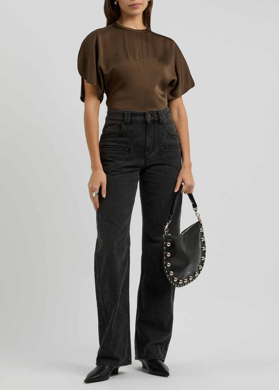 ISABEL MARANT Betiane straight-leg jeans | Harvey Nichols ISABEL MARANT Betiane straight-leg jeans | Harvey Nichols