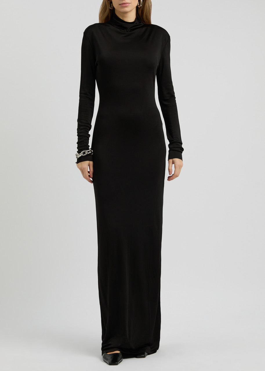 KHAITE Norla jersey maxi dress | Harvey Nichols