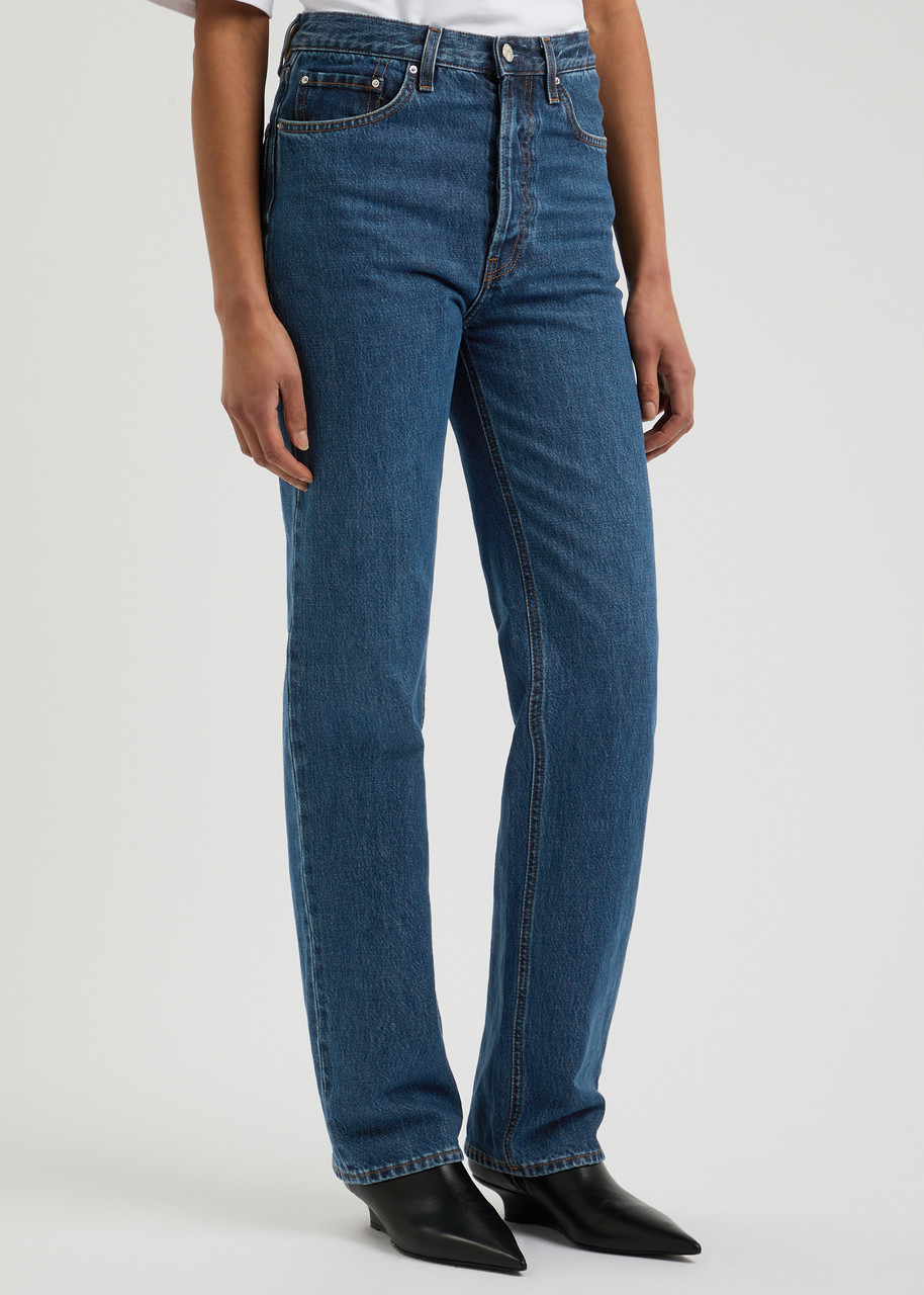 TOTEME Classic Cut straight-leg jeans | Harvey Nichols