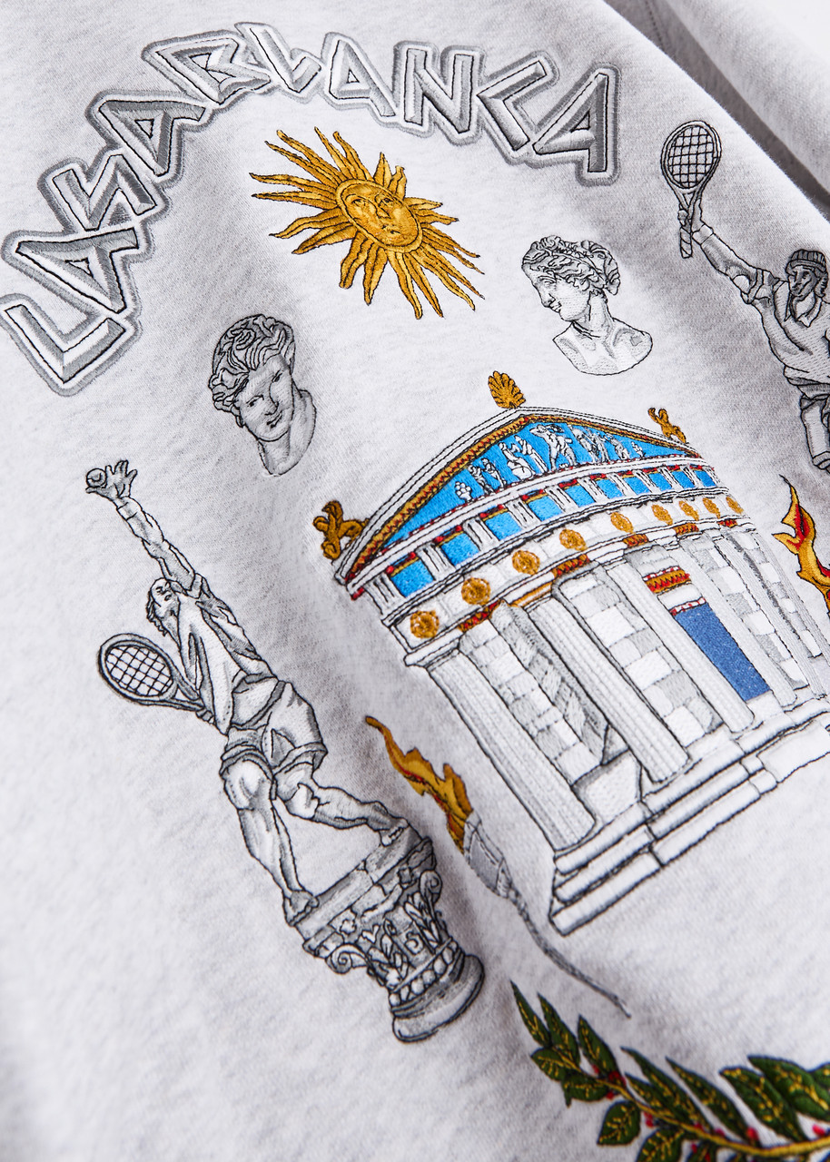 スウェット・トレーナー CASABLANCA LE TEMPLE DU SPORT SWEATSHIRT スウェット・トレーナー CASABLANCA LE TEMPLE DU SPORT