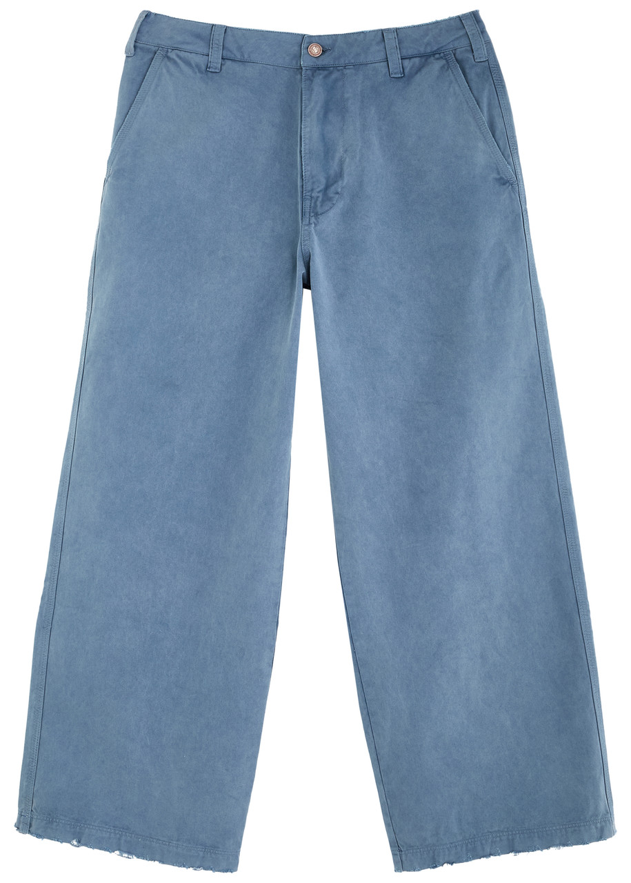 ERL Brushed wide-leg jeans | Harvey Nichols